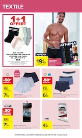 Promos Boxer Homme dans le catalogue "Carrefour" de Carrefour Boxer Homme en promo dans le catalogue Carrefour à la page 57