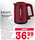 Wasserkocher BW2448 Angebote von KRUPS bei E center Wiesbaden für 36,99 €