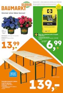 Prospectus Globus-Baumarkt en cours, "GLOBUS BAUMARKT Immer eine Idee besser", page 1 sur 16