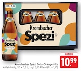 Spezi Cola-Orange-Mix Angebote von Krombacher bei E center Filderstadt für 10,99 €