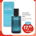 Cool Water Man Angebote von Davidoff bei E center Oberursel für 17,99 €