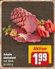 REWE Herbrechtingen - Edelsalami Angebot im Prospekt Edelsalami bei REWE im Herbrechtingen Prospekt für 1,99 €