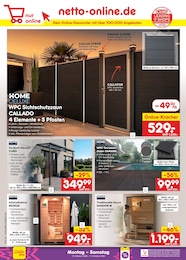 Sichtschutz Angebot & Preis im aktuellen Netto Marken-Discount Prospekt Sichtschutz Angebot im aktuellen Netto Marken-Discount Prospekt auf Seite 42