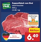 Suppenfleisch vom Rind von Einfach Fair für 6,49 € bei Netto Marken-Discount im Angebot Suppenfleisch vom Rind von Einfach Fair im aktuellen Netto Marken-Discount Prospekt