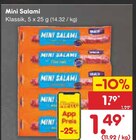 Aktuelles Mini Salami Angebot bei Netto Marken-Discount in Paderborn ab 1,49 €