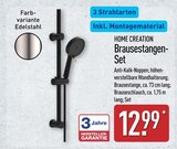Brausestangen-Set von HOME CREATION im aktuellen ALDI Nord Prospekt