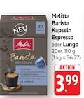 Barista Kapseln Espresso im Angebot bei E center in Filderstadt Barista Kapseln Espresso Angebote von Melitta bei E center Filderstadt für 3,99 €