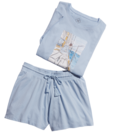 Pyjashort femme - TEX en promo chez Carrefour Échirolles à 7,99 €