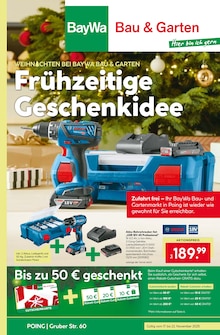 Aktueller BayWa Bau- und Gartenmärkte Prospekt (Poing, 16 Seiten zum blättern BayWa Bau- und Gartenmärkte Prospekt Hier bin ich gern mit 16 Seiten