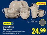 Geschirrset von Livarno Home für 24,99 € bei Lidl im Angebot Geschirrset von Livarno Home im aktuellen Lidl Prospekt