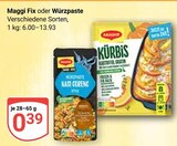 Fix im Angebot bei GLOBUS in Brühl Fix Angebote von Maggi bei GLOBUS Brühl für 0,39 €