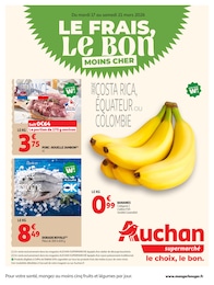 Prospectus Auchan Supermarché, "LE FRAIS, LE BON MOINS CHER" à Rougon et alentours, 8 pages, 17/03/2026 - 23/03/2026 Catalogue Auchan Supermarché "LE FRAIS, LE BON MOINS CHER" à Rougon et alentours, 8 pages, 17/03/2026 - 23/03/2026