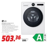 F4WX809YC AI Wash Serie 8 im MediaMarkt Saturn Prospekt F4WX809YC AI Wash Serie 8 von LG im aktuellen MediaMarkt Saturn Prospekt für 503,36 €