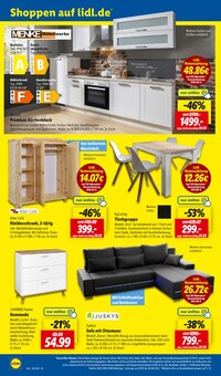 Couch im Lidl Prospekt "LIDL LOHNT SICH" mit 64 Seiten (Regensburg)