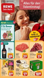 REWE Prospekt für Mörfelden-Walldorf mit 34 Seiten REWE Prospekt für Mörfelden-Walldorf: "Dein Markt", 34 Seiten, 10.02.2025 - 15.02.2025