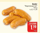 Aktuelles Knacker Regensburger Art Angebot bei Marktkauf in Leipzig ab 1,19 €