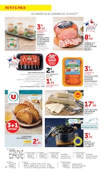 Promotion Galet dans le prospectus Super U, valable du 18/08/2026 au 30/08/2026 Promo Galet dans le catalogue Super U du moment à la page 24