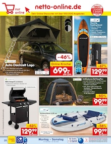 Zelt im Netto Marken-Discount Prospekt "Aktuelle Angebote" mit 75 Seiten (Mönchengladbach)
