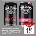 Aktuelle Jack Daniels Angebote bei Marktkauf in Freiburg (Breisgau) Aktuelles Old Tennessee Whiskey & Coca-Cola oder Berry Angebot bei Marktkauf in Freiburg (Breisgau) ab 1,99 €