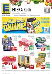 EDEKA Prospekt "Wir lieben Lebensmittel!", 38 Seiten, 27.07.2026 - 27.07.2026 Aktueller EDEKA Prospekt, "Wir lieben Lebensmittel!", mit Angeboten der Woche, gültig von 27.07.2026 bis 27.07.2026