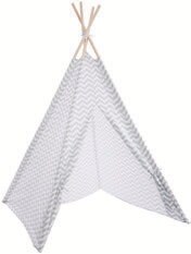 Tipi imprimé Déco coloris gris - Carrefour à Antony Tipi imprimé Déco coloris gris en promo chez Carrefour Antony à 29,00 €