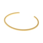 Bracelet jonc en plaqué or strié en promo chez E.Leclerc Bracelet jonc en plaqué or strié dans le catalogue E.Leclerc