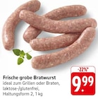 Aktuelle Bratwurst Angebote bei E center in Trier Aktuelles Frische grobe Bratwurst Angebot bei E center in Trier ab 9,99 €