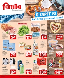 famila Nordost Prospekt der Woche "besser als gut!" Seite 1, 08.09.2025 bis 13.09.2025 für Neustadt Aktueller famila Nordost Prospekt "besser als gut!" Seite 1 von 24 Seiten für Neustadt