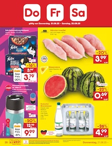 Wasser im Netto Marken-Discount Prospekt "Aktuelle Angebote" mit 65 Seiten (Mainz)