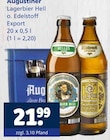 Lagerbier Hell o. Edelstoff Export bei Getränkewelt im Dortmund Prospekt für 21,99 €