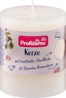 Kerze rustik 80/68 elfenbein von Profissimo für 1,45 € bei dm-drogerie markt im Angebot Kerze rustik 80/68 elfenbein von Profissimo im aktuellen dm-drogerie markt Prospekt