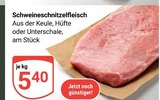 Schweineschnitzelfleisch für 5,40 € bei GLOBUS im Angebot Schweineschnitzelfleisch im aktuellen GLOBUS Prospekt