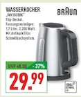 Wasserkocher WK1500BK Angebote von Braun bei Marktkauf Wesel für 29,99 €
