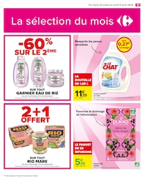 Offre Lessive dans le catalogue Carrefour du moment à la page 17