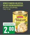 Mildessa Mildes Weinsauerkraut Angebote von Hengstenberg bei Marktkauf Wuppertal für 2,00 €