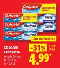 Zahnpasta im Lidl Prospekt Zahnpasta von COLGATE im aktuellen Lidl Prospekt für 4,99 €