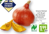 Bio Kürbisse „Hokkaido“ im Angebot bei E center in Mainz Bio Kürbisse „Hokkaido“ Angebote von Unsere Heimat – echt & gut bei E center Mainz für 1,99 €