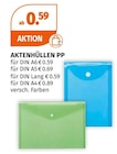 Müller Northeim - AKTENHÜLLEN PP Angebot im Prospekt AKTENHÜLLEN PP bei Müller im Northeim Prospekt für 0,59 €
