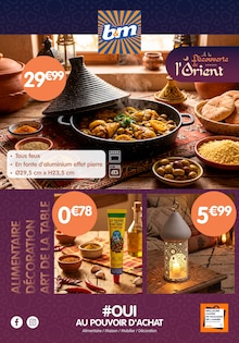 Catalogue B&M de la semaine "À la Découverte de l'Orient" avec 22 pages, valide du 21/01/2026 au 03/02/2026 pour Puilboreau et alentours Prospectus B&M de la semaine "À la Découverte de l'Orient" avec 22 pages, valide du 21/01/2026 au 03/02/2026 pour Puilboreau et alentours