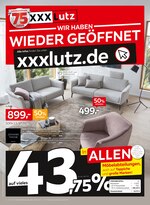 XXXLutz Möbelhäuser Prospekt für Leinfelden-Echterdingen mit 24 Seiten XXXLutz Möbelhäuser Prospekt für Leinfelden-Echterdingen: "WIEDER GEÖFFNET", 24 Seiten, 08.03.2021 - 21.03.2021