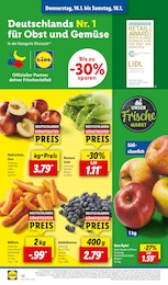 Lidl Heidelbeeren im Prospekt 