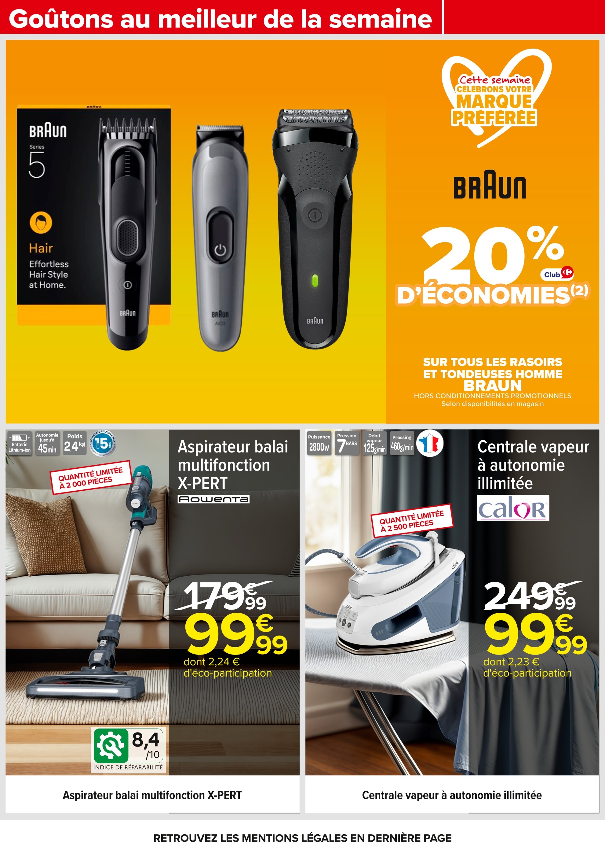 Aspirateur Balai Carrefour ᐅ Promos et prix dans le catalogue de