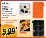 Norma Uckange - Promo Moule à gâteaux 3D Halloween Promo Moule à gâteaux 3D Halloween à 5,99 € dans le catalogue Norma à Uckange