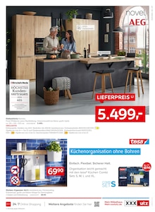 Backofen im XXXLutz Möbelhäuser Prospekt "AEG Geräte zum besten Preis" mit 20 Seiten (Koblenz)