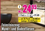 Aktuelle Fliesen Angebote bei Hornbach in Bielefeld Aktuelles Feinsteinzeug Wand- und Bodenfliesen „ARENDAL Dark Oak“ Angebot bei Hornbach in Bielefeld ab 25,25 €