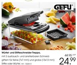 Würfel- und Stifteschneider Treppo im Angebot bei Zurbrüggen in Oldenburg Würfel- und Stifteschneider Treppo Angebote von GEFU bei Zurbrüggen Oldenburg für 24,99 €