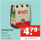 Aktuelle Budweiser Angebote bei Getränke Oase in Dortmund Aktuelles Budvar Angebot bei Getränke Oase in Dortmund ab 4,79 €
