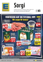 Bitburger im EDEKA Prospekt in Moers Aktueller EDEKA Prospekt mit Bitburger, "Aktuelle Angebote", Seite 1
