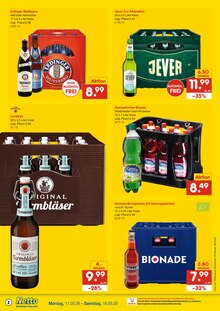 Bier im Netto Marken-Discount Prospekt "DER ORT, AN DEM DU IMMER AUSGEZEICHNETE PREISE FINDEST." mit 6 Seiten (Brandenburg (Havel))