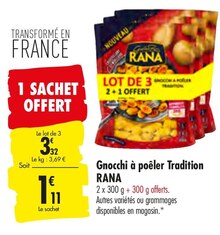 A. Vogel - Rana dans le catalogue Carrefour Gnocchi à poêler Tradition - Rana à 3,32 € en promo chez Carrefour